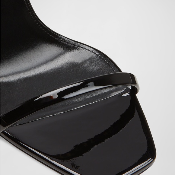 Authentic Saint Laurent Opyum Sandals|NWOT| Size 9| YSL Golden Hardware Heel - Picture 2 of 8